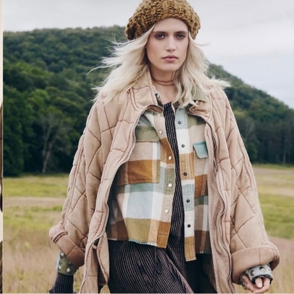 NWT Free People | Dolman Quilted Jacket | Medium - Picture 8 of 16